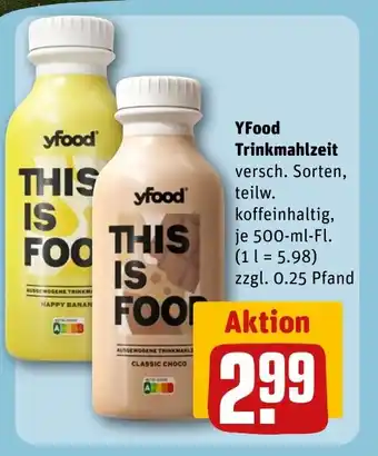 REWE DE YFood Trinkmahlzeit tilbud