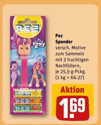 REWE Pez Spender tilbud