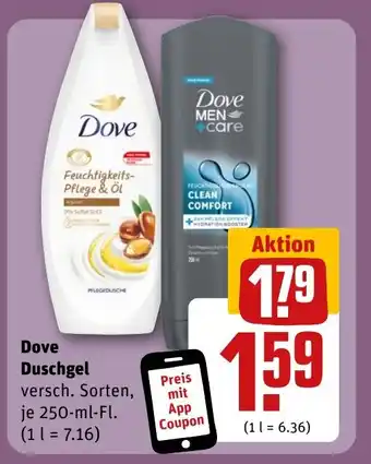 REWE DE Dove Duschgel tilbud
