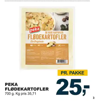 PEKA FLØDEKARTOFLER