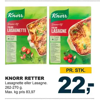 Let-Køb KNORR RETTER tilbud