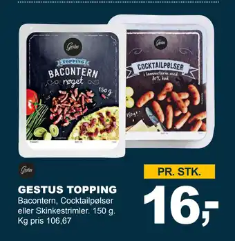 Let-Køb GESTUS TOPPING tilbud