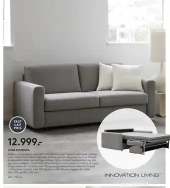 SENG VENØ SOVESOFA tilbud