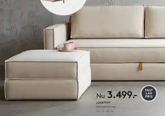 SENG ASKØ PUFF tilbud