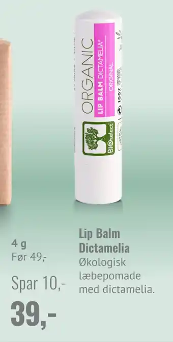 Helsam Lip Balm Dictamelia tilbud