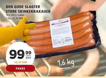 Scandinavian Park DEN GODE SLAGTER STORE SKINKEKRAKAUER tilbud