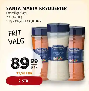 Scandinavian Park SANTA MARIA KRYDDERIER tilbud