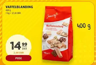 Scandinavian Park VAFFELBLANDING tilbud