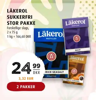 LÄKEROL SUKKERFRI STOR PAKKE