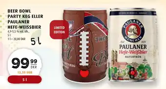 Scandinavian Park BEER BOWL PARTY KEG ELLER PAULANER HEFE-WEISSBIER tilbud