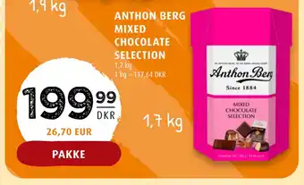 Scandinavian Park ANTHON BERG MIXED CHOCOLATE SELECTION tilbud