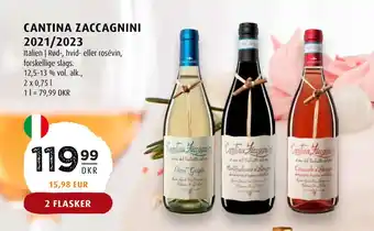 CANTINA ZACCAGNINI 2021/2023