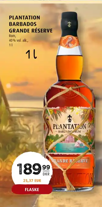 Scandinavian Park PLANTATION BARBADOS GRANDE RÉSERVE tilbud