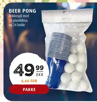 Scandinavian Park BEER PONG tilbud