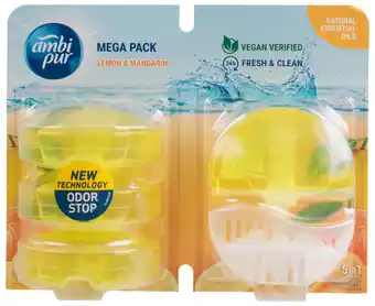 Harald Nyborg Ambi Pur Toiletblok - Megapack, Lemon og mandarin tilbud