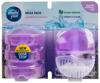 Harald Nyborg Ambi Pur Toiletblok - Megapack, Lavendel og rosmarin tilbud