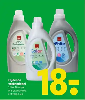 Coop 365 Flydende vaskemiddel tilbud