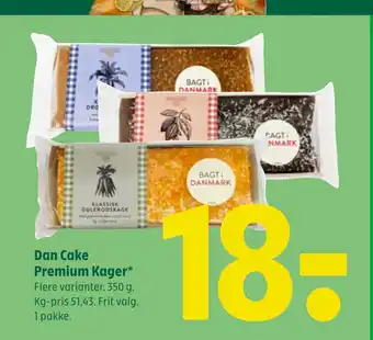 Coop 365 Dan Cake Premium Kager tilbud