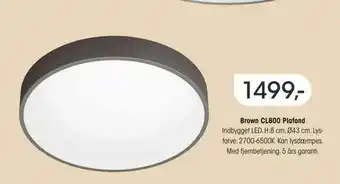 Brown CL800 Plafond
