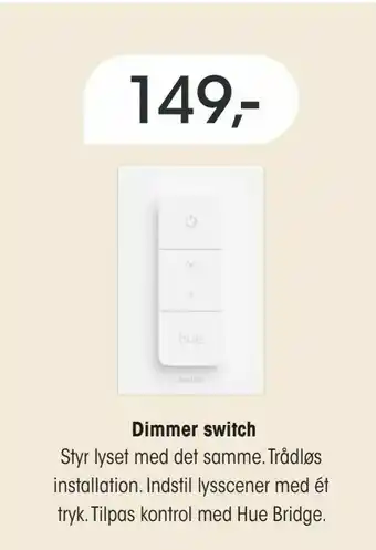 Dimmer switch