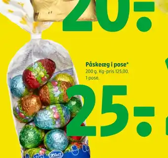 Påskeæg i pose