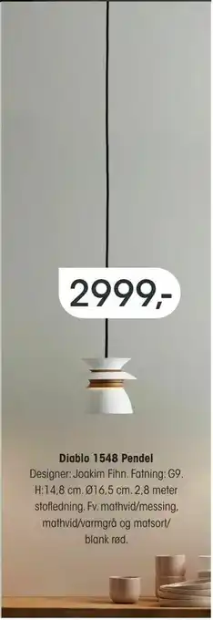 Diablo 1548 Pendel