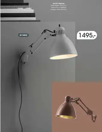 El-Salg Archi W1 Væglampe tilbud