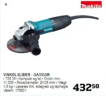 VINKEL SLIBER - GA5030R