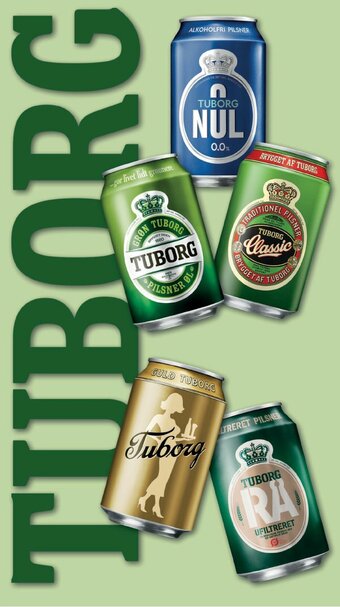 Nielsen's Discount Tuborg ØL tilbud