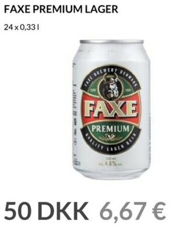 Faxe Premium Lager