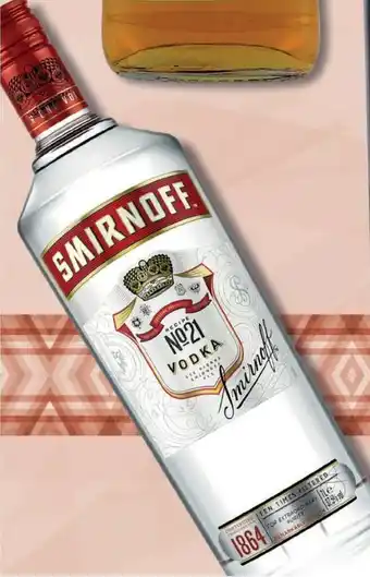 Nielsen's Discount Smirnoff Vodka 0,7 Liter tilbud
