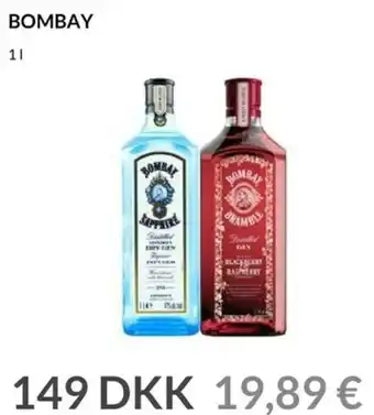 Nielsen's Discount Bombay 1 L tilbud