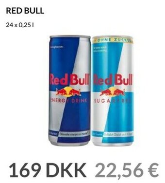 Nielsen's Discount Red Bull tilbud