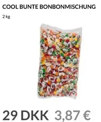 Nielsen's Discount Cool Bunte Bonbonmischung 2kg tilbud
