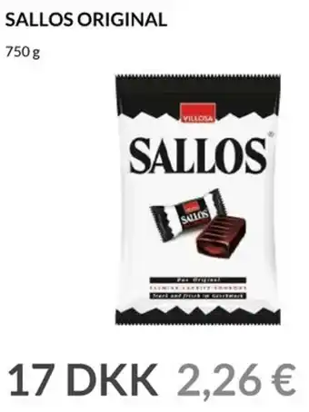 Nielsen's Discount Sallos Original 750g tilbud