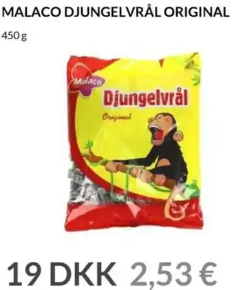 Malaco Djungelvrål Original 450g