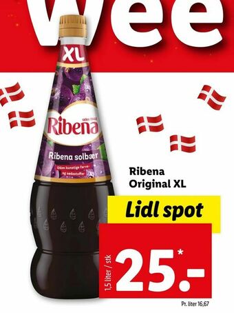 Let-Køb Ribena Original XL tilbud