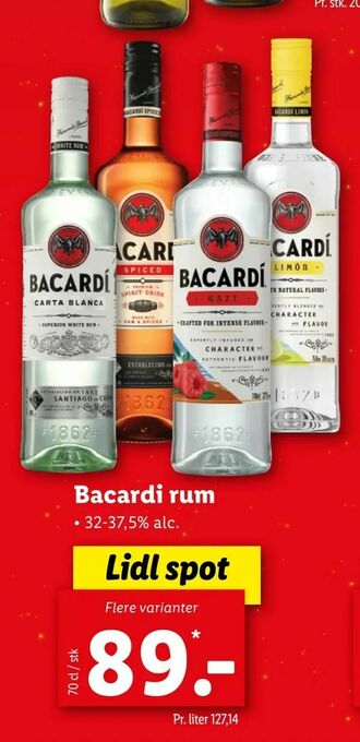 Let-Køb Bacardi rum tilbud