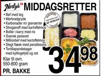 Klar til ovn