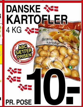 ABC Lavpris Kartofler tilbud