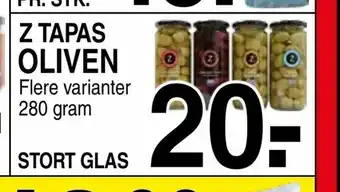 ABC Lavpris Z tapas oliven tilbud