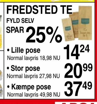 ABC Lavpris Fredsted te tilbud