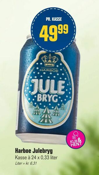 Otto Duborg Harboe Julebryg tilbud
