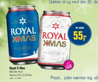 Otto Duborg Royal X-Mas tilbud