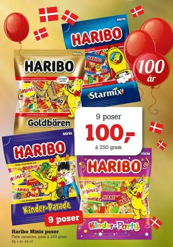 Poetzsch Padborg Haribo Minis poser tilbud