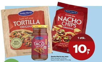 SuperBrugsen Santa Maria tex mex tilbud