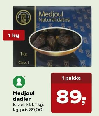 Medjoul dadler