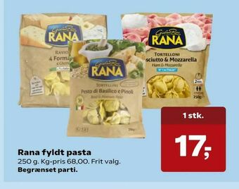 Rana fyldt pasta