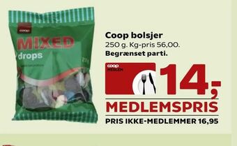 SuperBrugsen Coop bolsjer tilbud