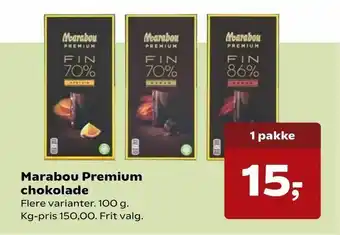 SuperBrugsen Marabou Premium chokolade tilbud